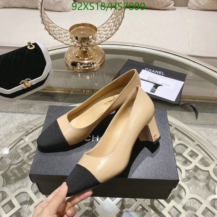 Women Shoes-Chanel, Code: HS7800,$: 92USD