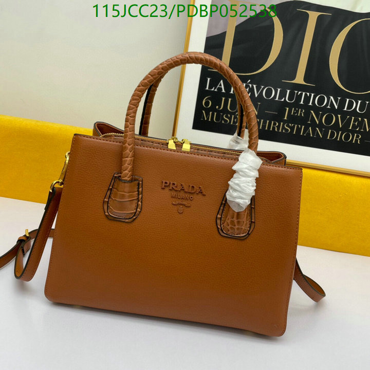 Prada Bag-(4A)-Handbag-,Code: PDBP052538,$: 115USD