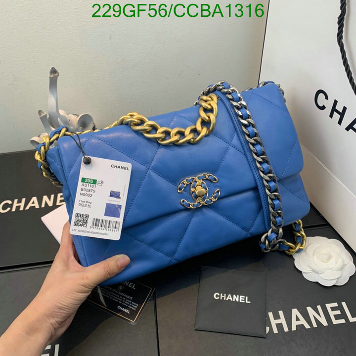 Chanel Bags -(Mirror)-Diagonal-,Code: CCBA1316,$: 229USD