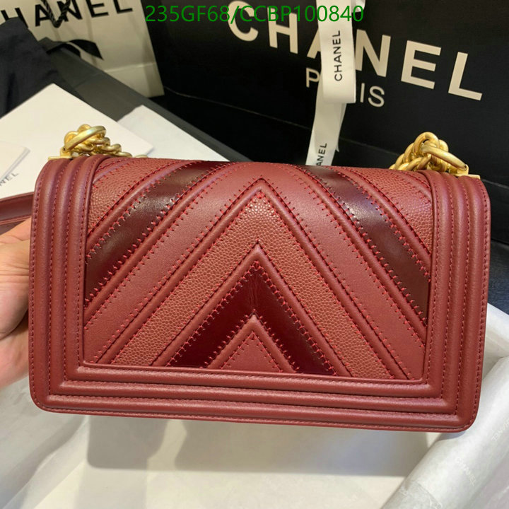 Chanel Bags -(Mirror)-Le Boy,Code: CCBP100840,$: 235USD