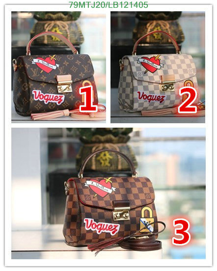 LV Bags-(4A)-Handbag Collection-,Code: LB121405,$: 79USD