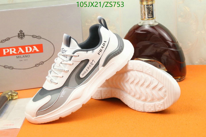 Men shoes-Prada, Code: ZS753,$: 105USD