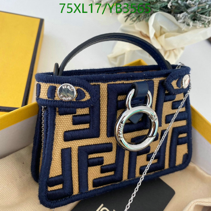 Fendi Bag-(4A)-Diagonal-,Code: YB3565,$: 75USD