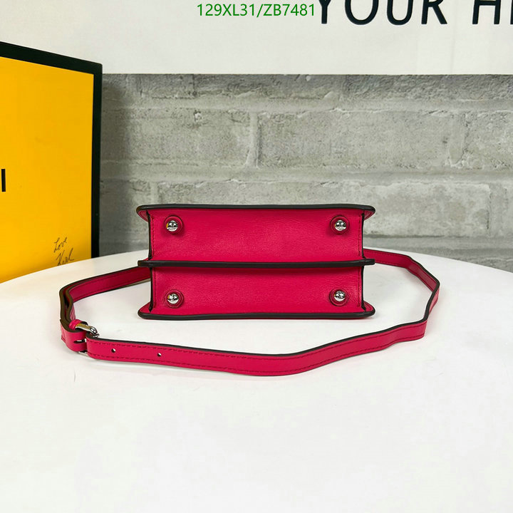 Fendi Bag-(4A)-Peekaboo,Code: ZB7481,$: 129USD