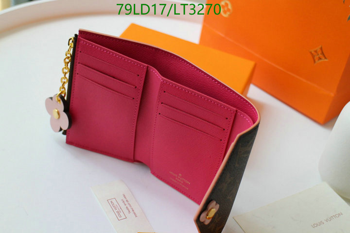 LV Bags-(Mirror)-Wallet-,Code: LT3270,$: 79USD