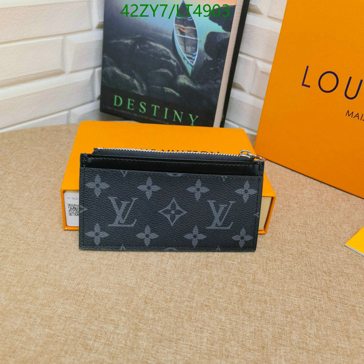 LV Bags-(4A)-Wallet-,Code: LT4903,$: 42USD