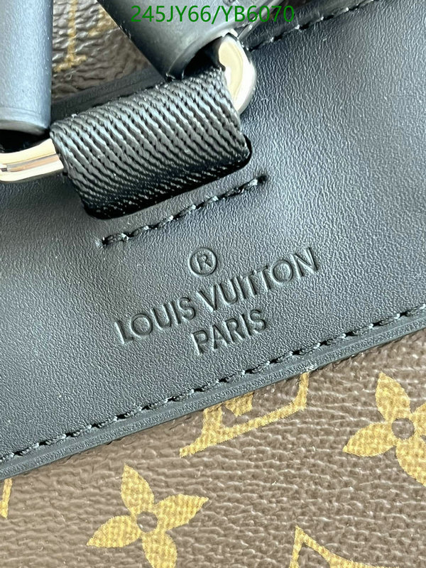 LV Bags-(Mirror)-Backpack-,Code: YB6070,$: 245USD