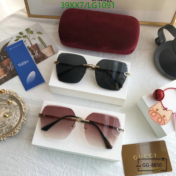 Glasses-Gucci, Code: LG1091,$: 39USD