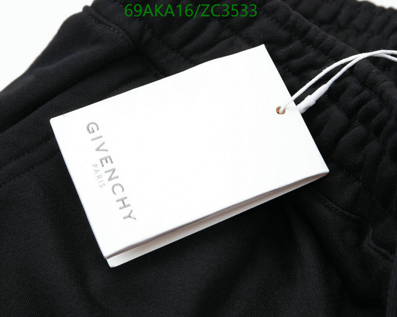 Clothing-Givenchy, Code: ZC3533,$: 69USD