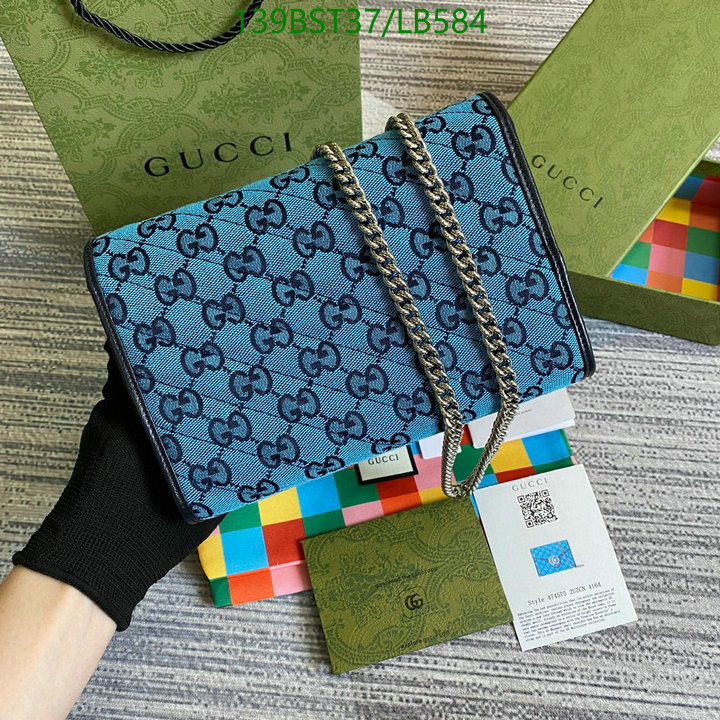 Gucci Bag-(Mirror)-Marmont,Code: LB584,$: 139USD