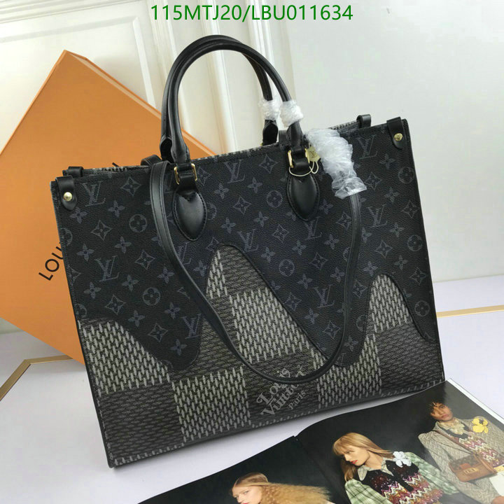 LV Bags-(4A)-Handbag Collection-,Code: LBU011634,$: 115USD