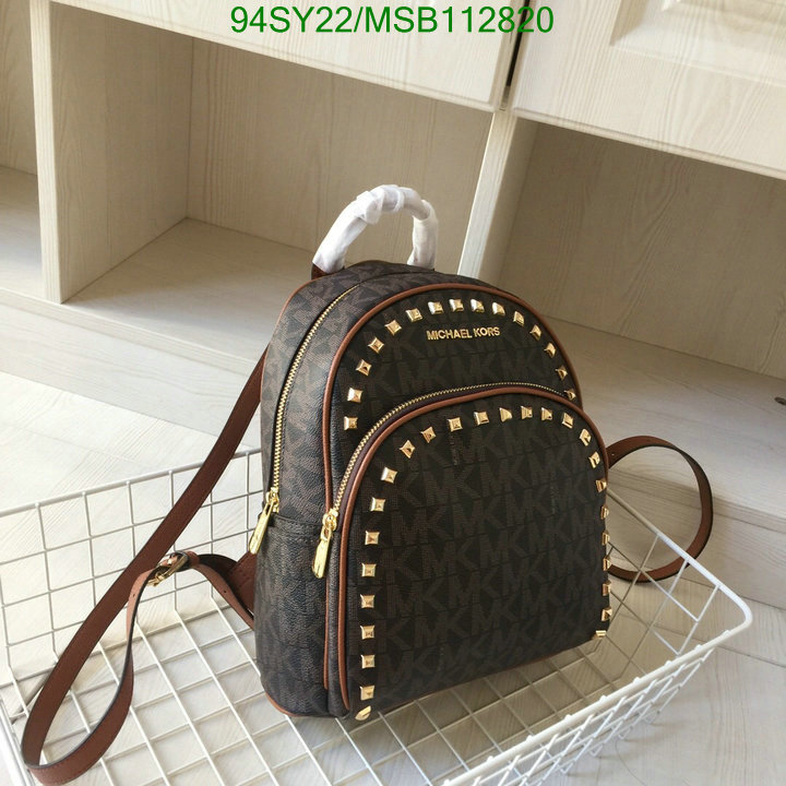 Michael Kors Bag-(4A)-Backpack-,Code: MSB112820,$: 94USD