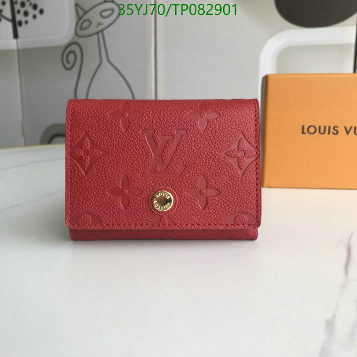 LV Bags-(4A)-Wallet-,Code: TP082901,$: 35USD