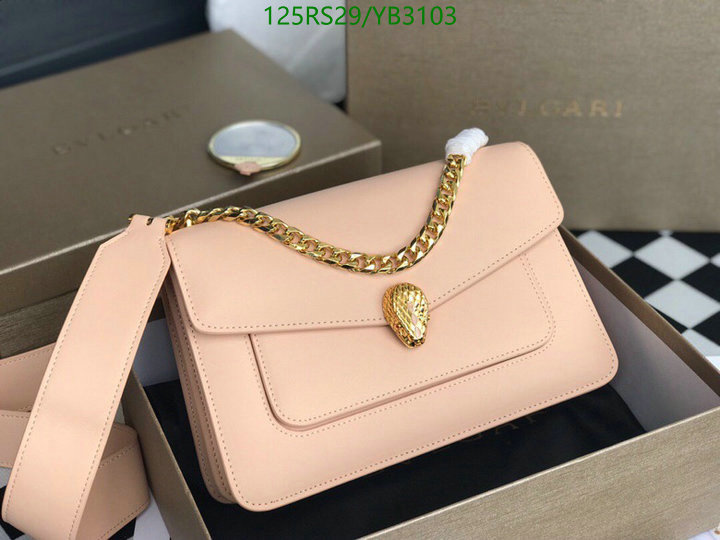 Bvlgari Bag-(4A)-Serpenti Forever,Code: YB3103,$: 125USD