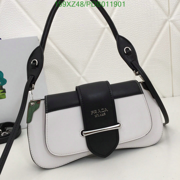 Prada Bag-(Mirror)-Handbag-,Code: PDB011901,$:159USD