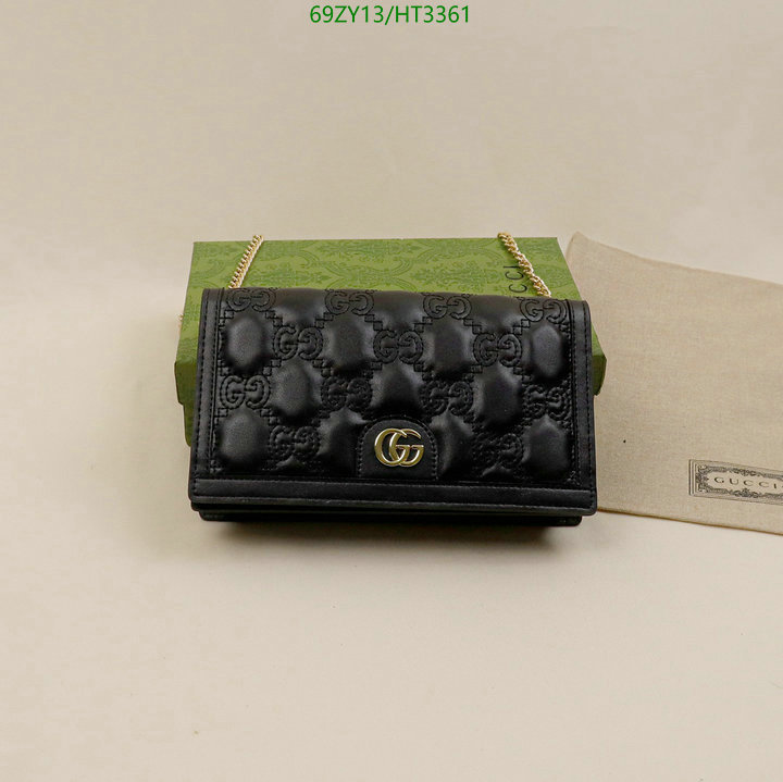 Gucci Bag-(4A)-Wallet-,Code: HT3361,$: 69USD