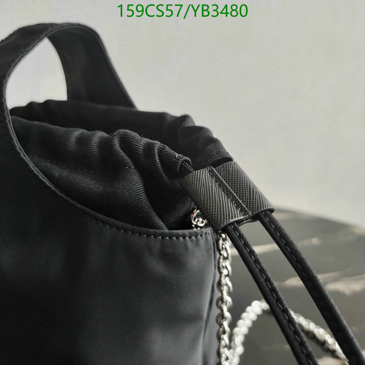 Prada Bag-(Mirror)-Diagonal-,Code: YB3480,$: 159USD