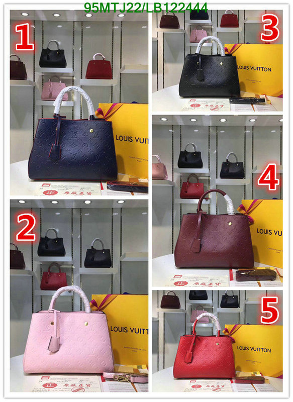 LV Bags-(4A)-Handbag Collection-,Code: LB122444,$: 95USD