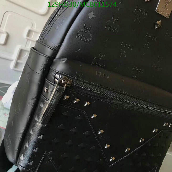 MCM Bag-(Mirror)-Backpack-,Code: MCB011574,$:129USD