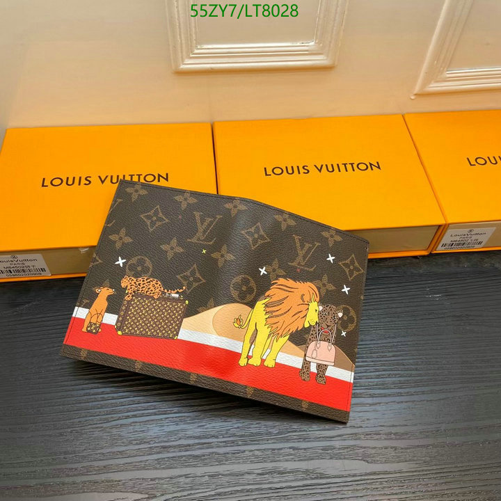 LV Bags-(4A)-Wallet-,Code: LT8028,$: 55USD