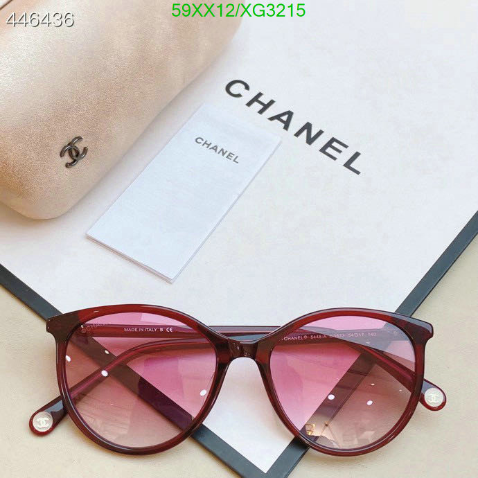 Glasses-Chanel, Code: XG3215,$: 59USD