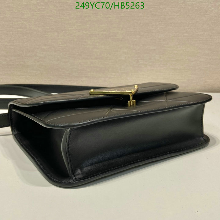 Prada Bag-(Mirror)-Diagonal-,Code: HB5263,$: 249USD