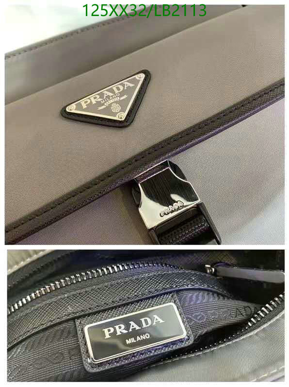 Prada Bag-(Mirror)-Diagonal-,Code: LB2113,$: 125USD