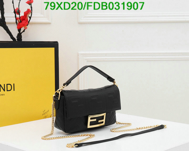 Fendi Bag-(4A)-Baguette-,Code: FDB031907,$: 79USD