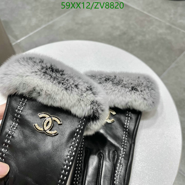 Gloves-Chanel, Code: ZV8820,$: 59USD