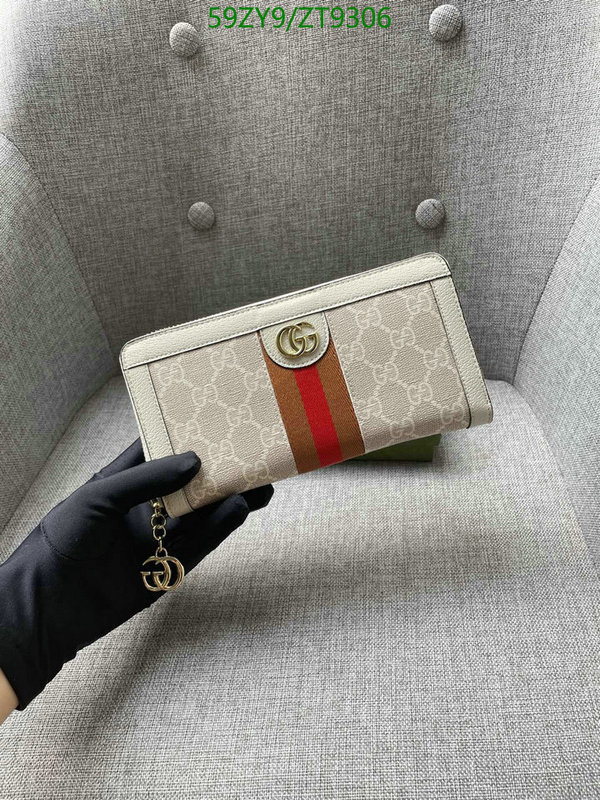 Gucci Bag-(4A)-Wallet-,Code: ZT9306,$: 59USD