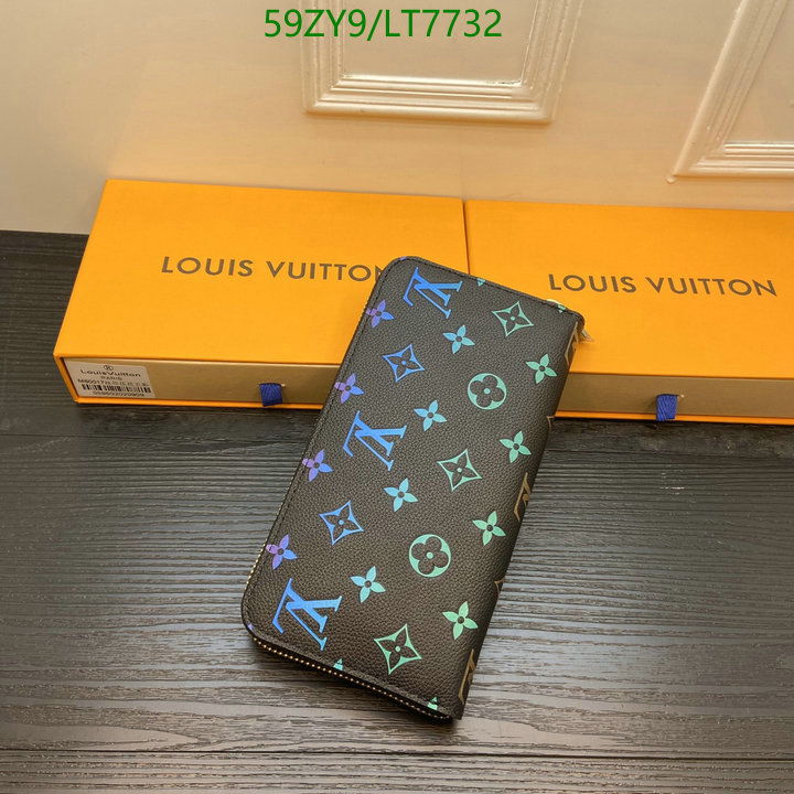 LV Bags-(4A)-Wallet-,Code: LT7732,$: 59USD