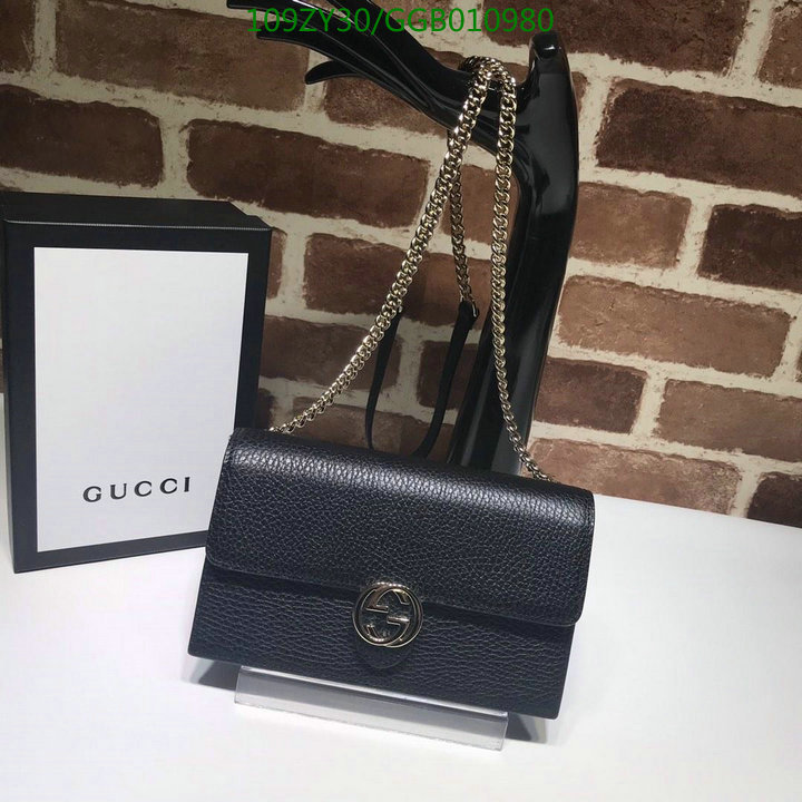 Gucci Bag-(Mirror)-Diagonal-,Code: GGB010980,$:109USD
