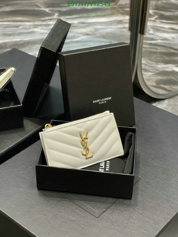 YSL Bag-(Mirror)-Wallet-,Code: YT2549,$: 69USD