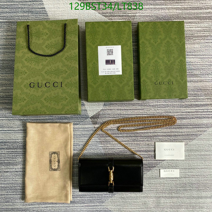 Gucci Bag-(Mirror)-Wallet-,Code: LT838,$: 129USD