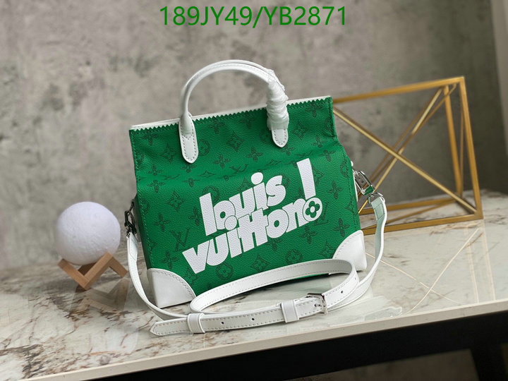 LV Bags-(Mirror)-Handbag-,Code: YB2871,$: 189USD