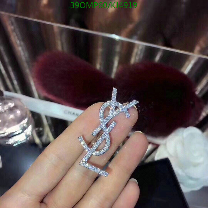 Jewelry-YSL, Code: KJ4919,$: 39USD