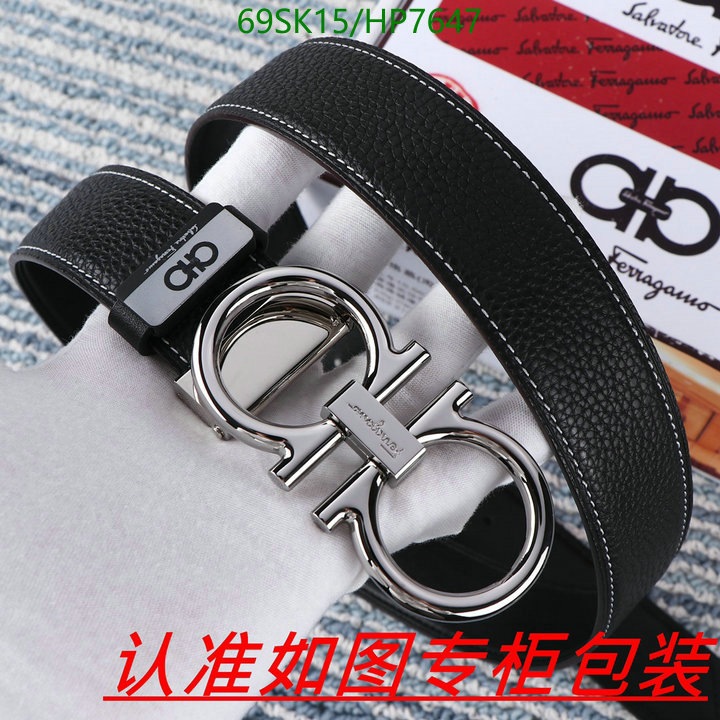 Belts-Ferragamo, Code: HP7647,$: 69USD