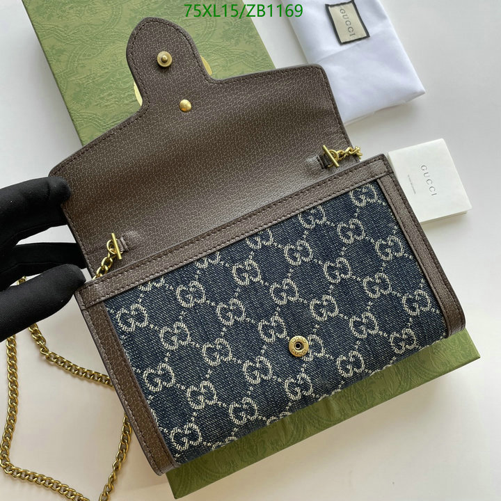 Gucci Bag-(4A)-Marmont,Code: ZB1169,$: 75USD