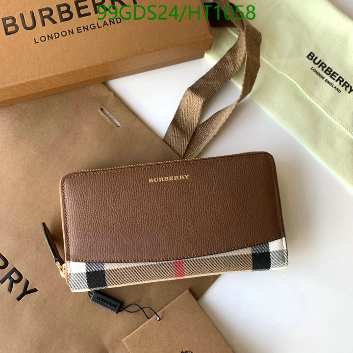 Burberry Bag-(Mirror)-Wallet-,Code: HT1058,$: 99USD