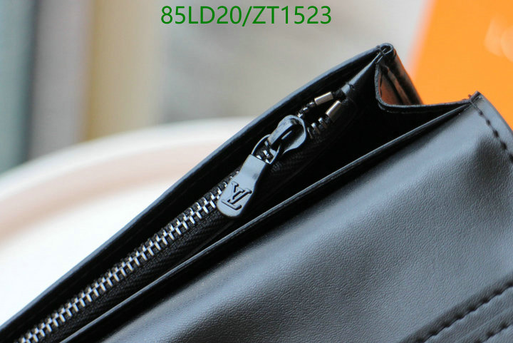 LV Bags-(Mirror)-Wallet-,Code: ZT1523,$: 85USD