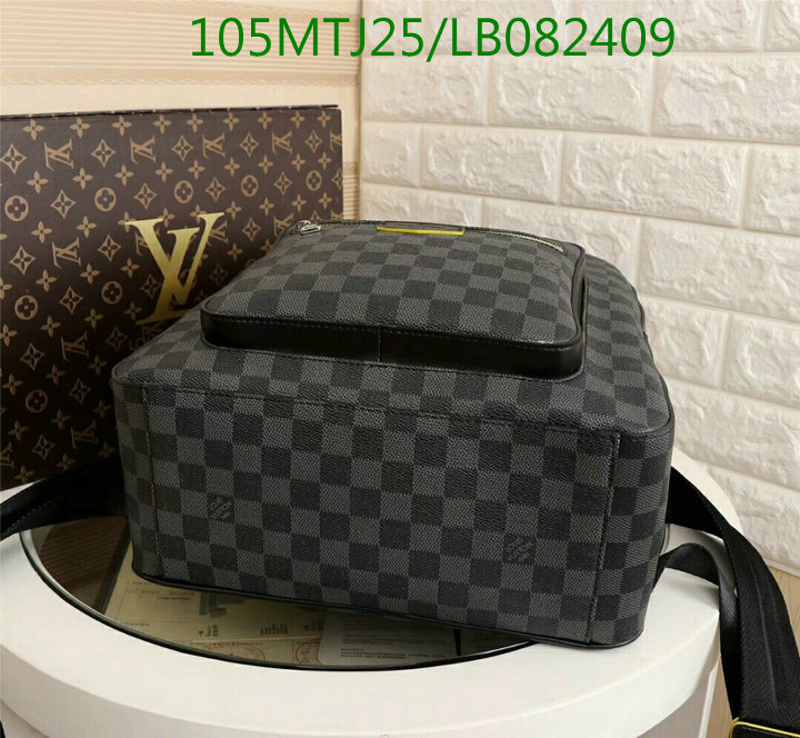 LV Bags-(4A)-Backpack-,Code: LB082409,$:105USD