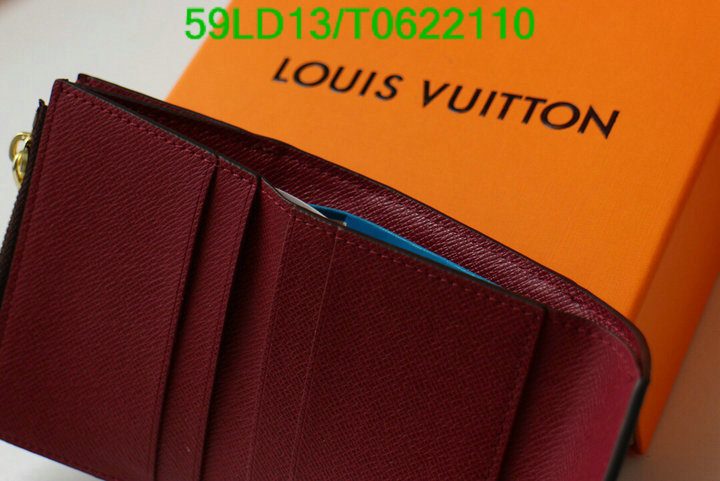 LV Bags-(Mirror)-Wallet-,Code: T0622110,$: 59USD