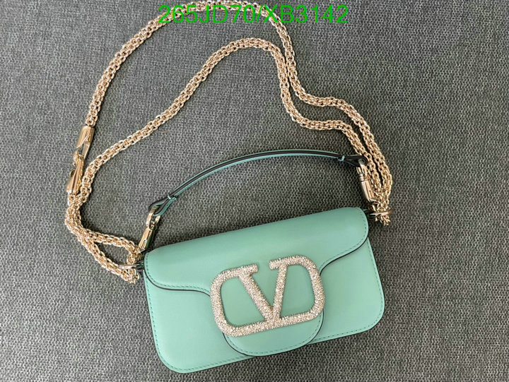 Valentino Bag-(Mirror)-Diagonal-,Code: XB3142,$: 265USD