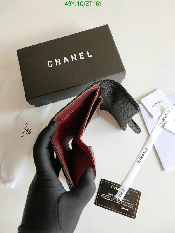 Chanel Bags ( 4A )-Wallet-,Code: ZT1611,$: 49USD