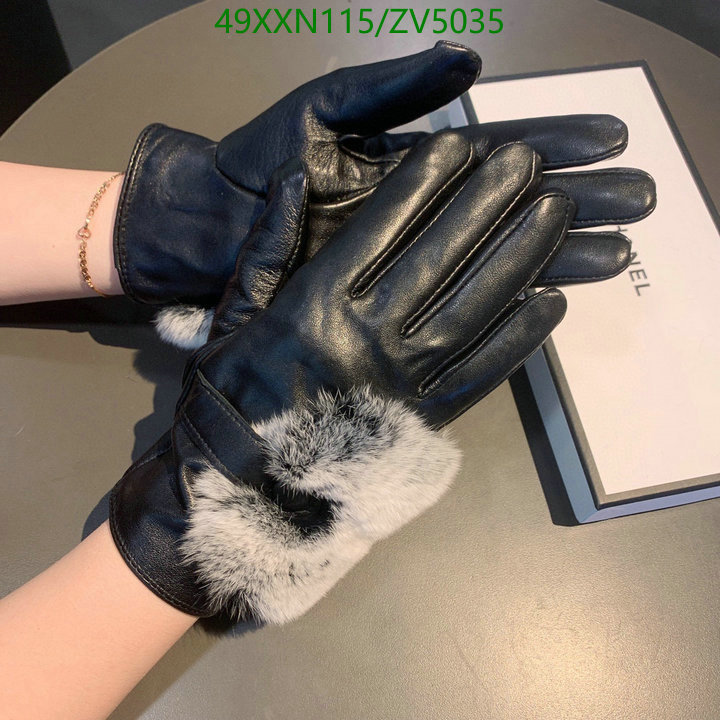 Gloves-Chanel, Code: ZV5035,$: 49USD