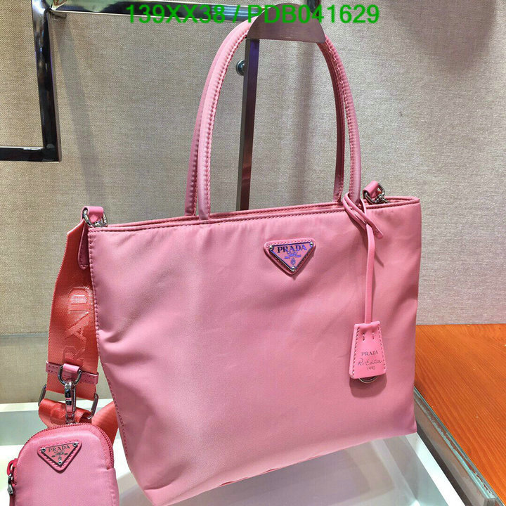 Prada Bag-(Mirror)-Handbag-,Code: PDB041629,$: 139USD