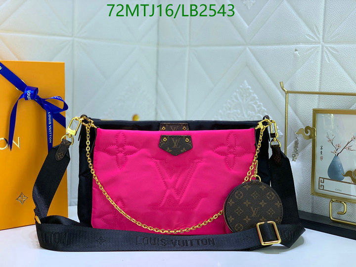 LV Bags-(4A)-New Wave Multi-Pochette-,Code: LB2543,$: 72USD