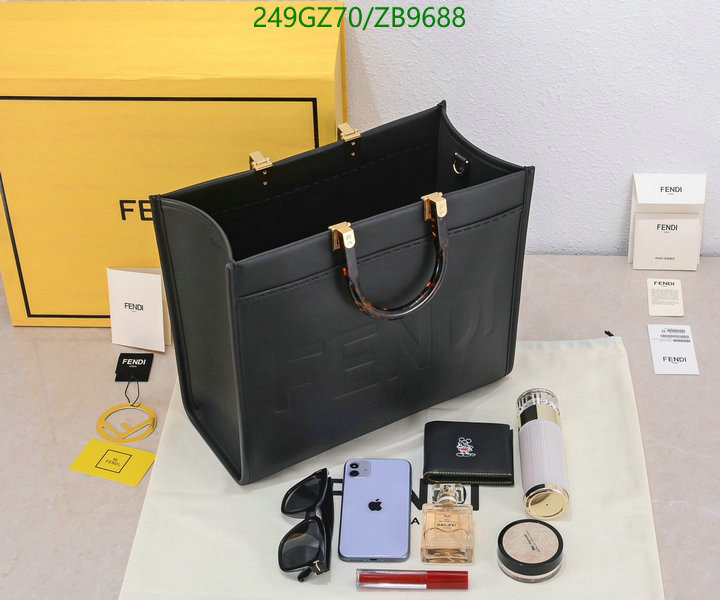 Fendi Bag-(Mirror)-Sunshine,Code: ZB9688,$: 249USD