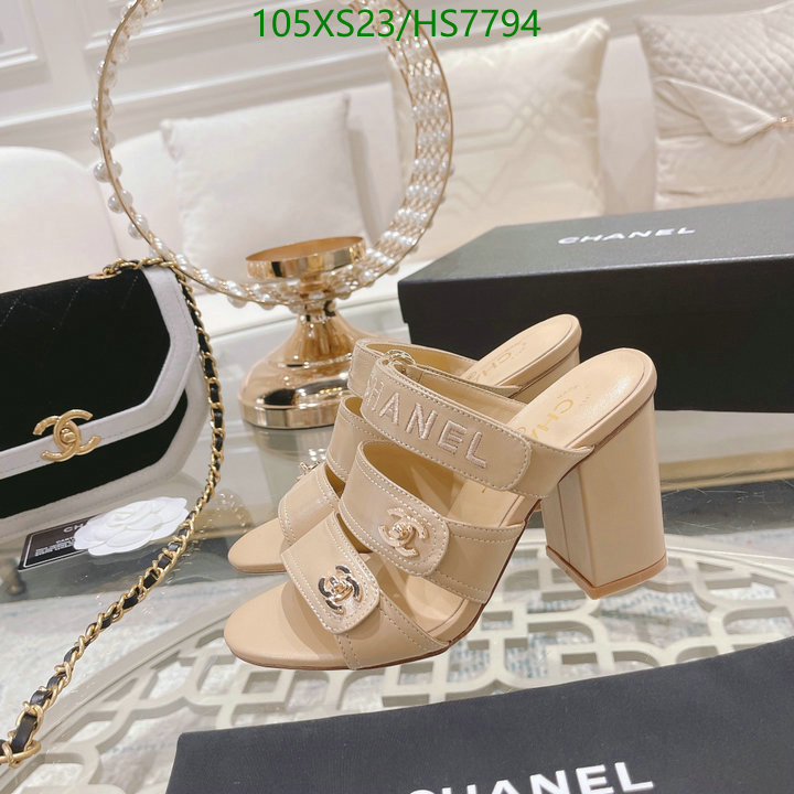 Women Shoes-Chanel, Code: HS7794,$: 105USD