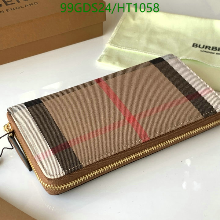 Burberry Bag-(Mirror)-Wallet-,Code: HT1058,$: 99USD